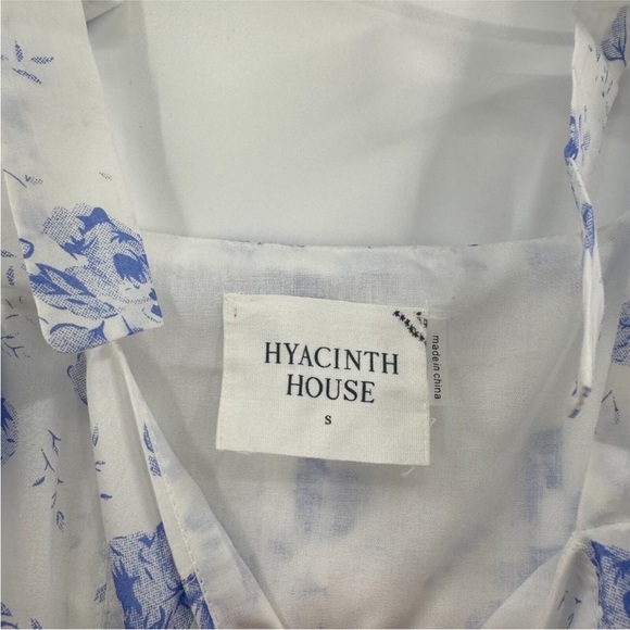 Hyacinth House by Tuckernuck Blue Chintz Teagan Midi Dress - Picture 5 of 8